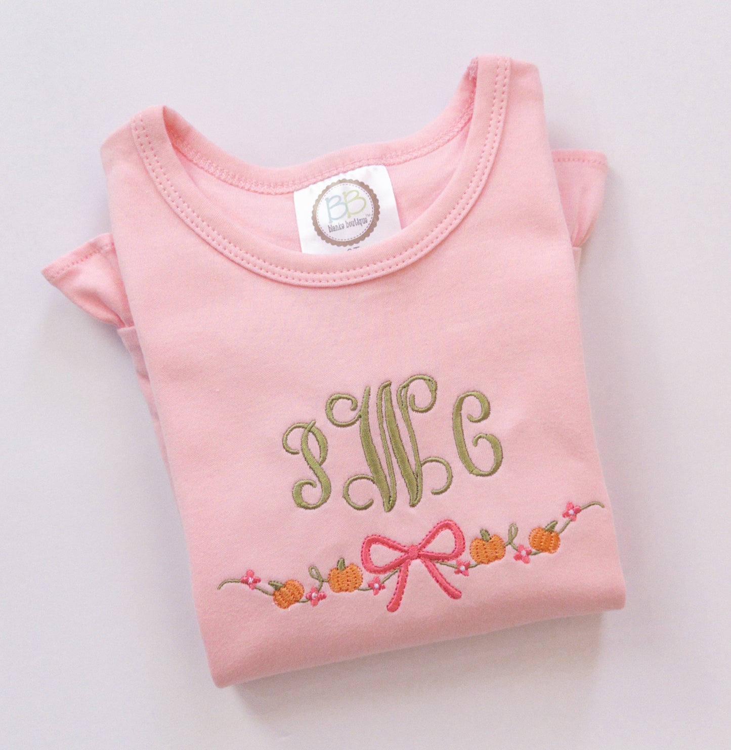 Pumpkin Vine with Bow