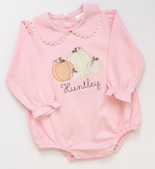 Fall Pumpkins-Girl