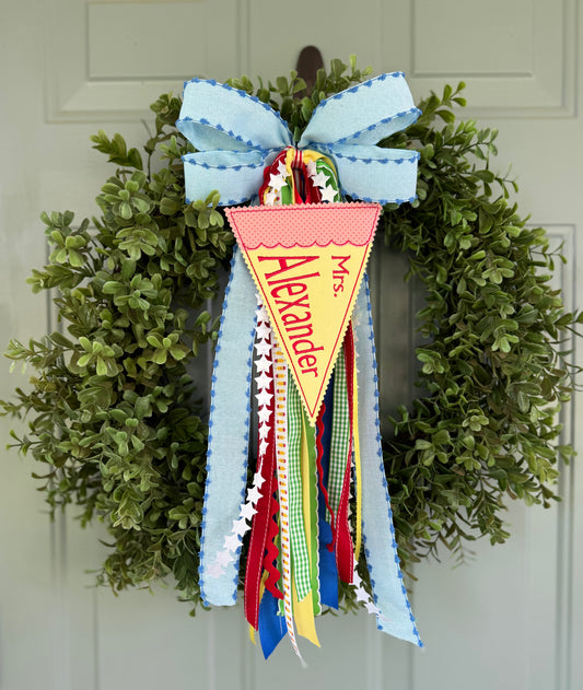 Back to School Pennant